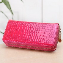 뷰레이터닷컴 럭셔리 뱀피 롱지갑