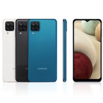 삼성 갤럭시A12 듀얼심 LTE 자급제폰 새상품 관세포함, 128GB(6램)블루