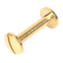 라운드 리벳레지 10X20MM - 골드사틴, 단품