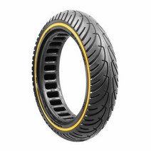 타이어 샤오미 M365 S 프로 2 용 전기 스쿠터 8.5 인치 고무 벌집 미지아 미 에센셜 휠, 07 Yellow pcs Rubber