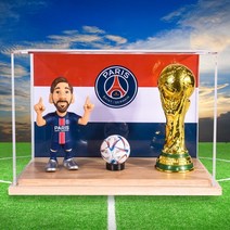 음바페 피규어 축구 카타르 월드컵 주변 메시 네이마르 마라도나 그리즈만 수아레즈 트로피 결승, 메시 12cm(디스플레이 박스/트로피 포함)