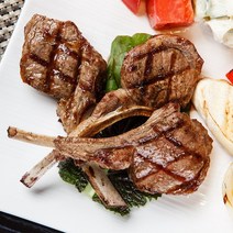어린양 6개월미만 양고기 양갈비 프렌치랙 숄더랙 500g +쯔란 30g, 대왕숄더랙 450-550g 사각갈비