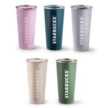 스타벅스 투고 텀블러 NEW 473ml - 올리브그린, 투고NEW 각인로고_베이지