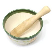 도자기 절구공이 통 세트 대 다지기 깨 마늘 이유식, 상세페이지 참조
