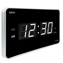 CMOS 조아몰 디지털벽시계 전자시계 led 시계 벽시계 전기 무소음시계, 162A3W