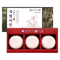 개암죽염 죽염미인 비누 3입세트 (120g 3개입), 1개