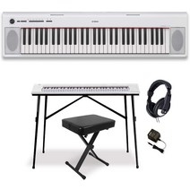 Yamaha NP12WH 흰키보드 건반 전자 피아노 미니