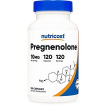nutricost pregnenolone 10mg 120캡슐 - non-gmo 글루텐 프리 채식 캡슐