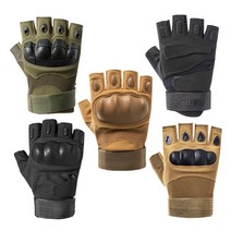 바이크장갑 오토바이 반장갑 모음 클래식 너클가드, I타입-블랙