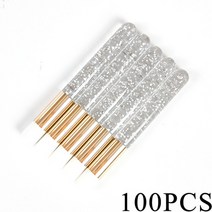 브러쉬세트 10/30/50/100pcs 래쉬 샴푸 브러쉬 속눈썹 확장 반짝이 크리스탈 딥 클리닝 클렌징 코 모공 메, NB-CCL-100