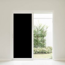 오라플 무점착 창문 유리 시트지 반투명 불투명, 암막시트지