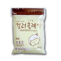 국산 클레이 찰흙 50g 13색 미술 공장완구 아이 칼라 점토 만들기 놀이 도우 1204EA, 검정