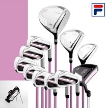 휠라 필라 FL-707 여성 풀세트+스탠드캐디백 (11pcs), FL707+캐디백