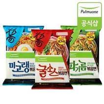 풀무원 하프클럽/ 볶음면 3종 골라담기 (3봉구성) -, 02.파기름 볶음면 3봉