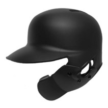 엑스필더 초경량 무광 외귀 MLB 스타일 검투사 헬멧 BK 블랙 마우스가드 탈착 가능, 좌타자용(마우스가드포함)-XL