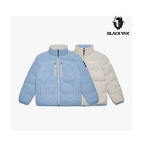 블랙야크 [ BLACK YAK ] 이월 !! 중형 푸퍼다운 형태의 양면 착용 가능 남여공용 플리스 리버시블 덕다운 자켓 U덱스터 DUO 플리스다운자켓 CM
