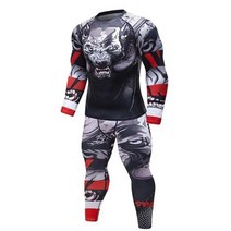 기능성 도복 레슬링복 파이트 쇼츠 rashguard jiu jitsu t shirts+pants sets rashguard for men 킥복싱 땀 체육관 훈련 mma 권투