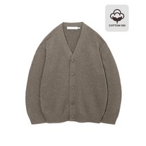 커스텀어클락 면100소프트 베이직 가디건 빈티지브라운 COOSCD001V.브라운 SOFT CARDIGAN V.브라운