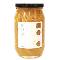 담아요 수제 모과청 540g 국산모과 모과차로 목관리와 겨울철 환절기 면역력증가, 1병, 540ml