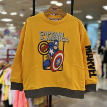 코코리따 **2022겨울신상** 캐릭터 맨투맨이 이 가격이라니~~!! @19 900원@ 마블 히어로~ 우리 아이 최애~ 캡틴아메리카 기모 맨투맨!