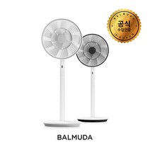 공식수입원 발뮤다 2022 최신 제품 그린팬S 선풍기, 화이트그레이