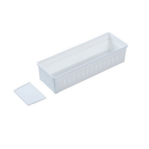 영그린 길이조절 서랍트레이 + 칸막이, 흰색, 3개