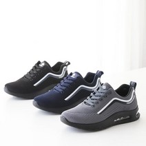 슈런 락커 남녀공용 에어 쿠션 논슬립 접지력 향상 런닝화 조깅화 키높이 운동화 4cm