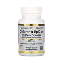캘리포니아골드뉴트리션 어린이 Epicor 125mg 30베지캡슐