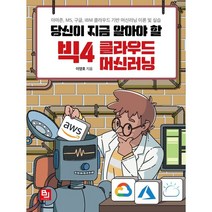 당신이 지금 알아야 할 빅4 클라우드 머신러닝 : 아마존 MS 구글 IBM 클라우드 기반 머신러닝 이론 및 실습, 비제이퍼블릭(BJ퍼블릭)