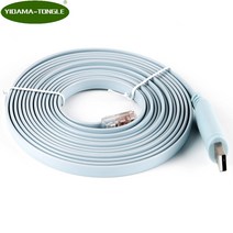 FTDI-USB 콘솔 롤오버 케이블 USB to RJ45 RS232 직렬 화웨이 Cisco 라우터 스위치 윈도우 8 7 비스타 맥 리눅스용 12ft, [01] 12ft