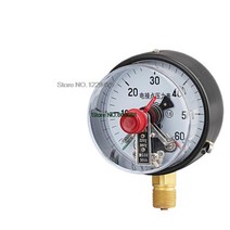 Electric Contact Pressure Gauge YXC100 Upper And Lower Oil Hydraulic Water Pressure 30VA Magnetic Co, 19 -0.1--5 Mpa
