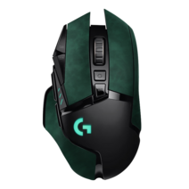 마우스패치 스티커 G502 적합 플립 모피 느낌 Logitech g402 모든 항목을 포함하는 미끄럼 방지 땀 보호 필름, 크레이지 호스 포레스트 그린 - 로지텍 g502