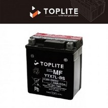 TOPLITE(톱라이트) 대만 유아사 YTX7L-BS 밧데리, 단품