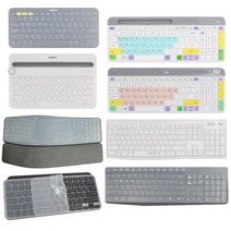 K380 K270 MK235 MK545 K780 MK850 K480 K375S K860 MXKEY MINI MK345 K580 MK470 전용 키스킨 투명 컬러 개별포장., K860 투명
