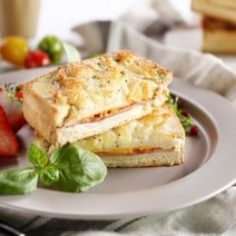 마리네빵공장 크로크무슈 디저트 납품 냉동 생지 빵납품 베이커리 식전빵 에어프라이어 160g x 4개입, 160g x 4개