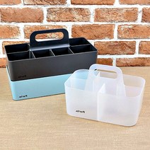 손잡이 뜨개실보관함 나사 약 레고부품정리 정리함 털실 레고블럭 수납함, 일반-스모그
