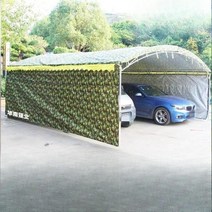 차고천막 주차 차고지 텐트 차량용 주차장 천막 대형 시골 농촌 주택 마당 창고 가정용, 폭 3m x 길이 3m