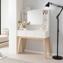 [데코라인] 네이션 콜렉션 화장대, 색상:화이트