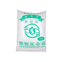 이온교환수지 정제소금 정수용소금 식품정제염25kg, 1포, 25kg
