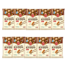 사조대림 김치 포자찐만두 180g x10개 전자레인지 한입만두 편의점만두, 10개, 상세 설명 참조