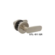 엔젤금속 방문손잡이 그레이 STL-811GR, 1개