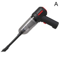 진공청소기 무선 충전식 미니 진공 청소기 9000Pa 강력한 흡입력 38000 rpm/min 이중 사용 가정용, 02 Black