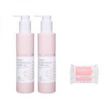 데일리 에코아워시 퓨어젤(200ml) 2개 + 라이트티슈(10매입) 2개, 데일리 에코아워시 퓨어젤(200ml) 2개 + 라이트티