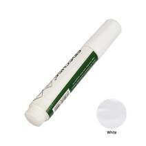 쪽염색 천염색물감 패브릭 섬유 모자 캔버스 신발 수리 펜 천 컬러 부드러운 천 염색 방수 리퍼브 글로, 02 White