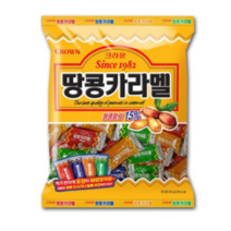 크라운 땅콩카라멜-, 324g, 6개입
