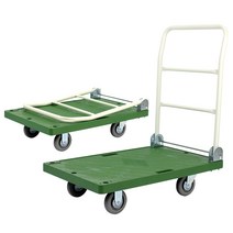 고급 다용도 카트 L카 대차 달리, 녹색대차(무소음) 2중형, 1개