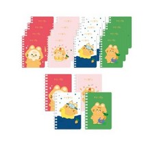 아이비스 호당앤랑근 PP좌철 수첩 60매 4종 x 5p 세트 12020, 마스크팩+물놀이+생일+시장, 2세트