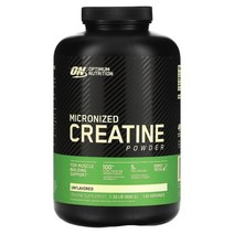 옵티멀 뉴트리션 Optimum Nutrition 미분화 크레아틴 파우더 무향 1.32 lb (600 g), 1.32 파운드