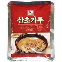 산초가루(솔표 40g)X5 /대용량 /식자재 /식당용, 1