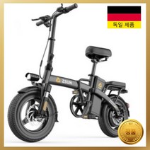 ZSUN 2023 독일 합작 접이식 전기자전거 출퇴근용 배달용 장거리용 전동자전거, F9, 20Ah 100km, 그린